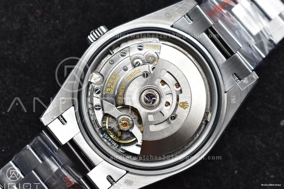 Trendsetting On 703 Weighted GMF Dial Steel 904L 40 Tungsten Blue A3255 V Markers DayDate President Bracelet Roman 1120